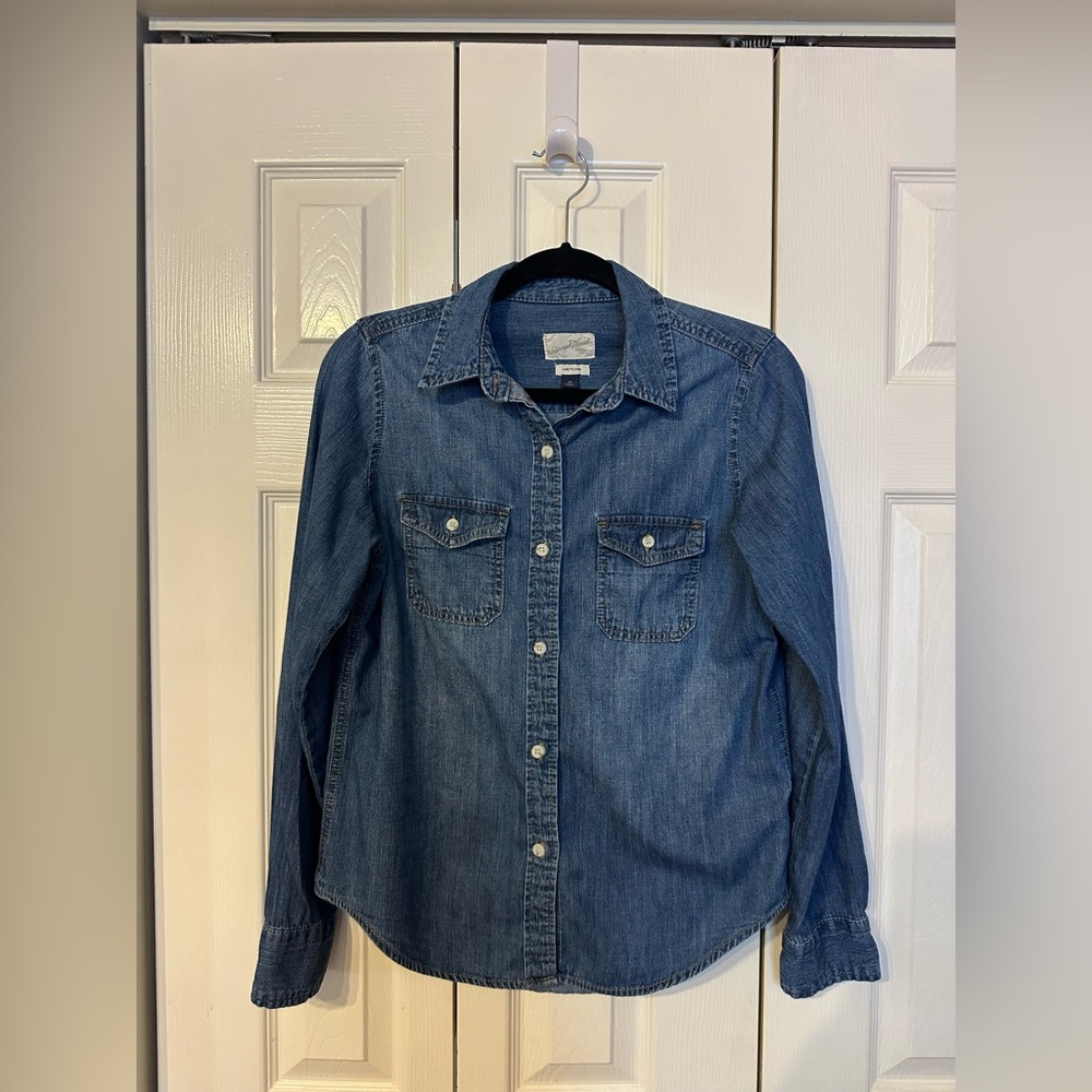 Universal Thread Blue Denim Shirt